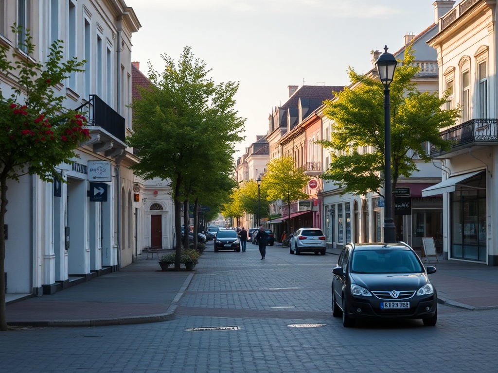 Mapa pokazująca zmapowane obiekty infrastruktury w Kwidzynie